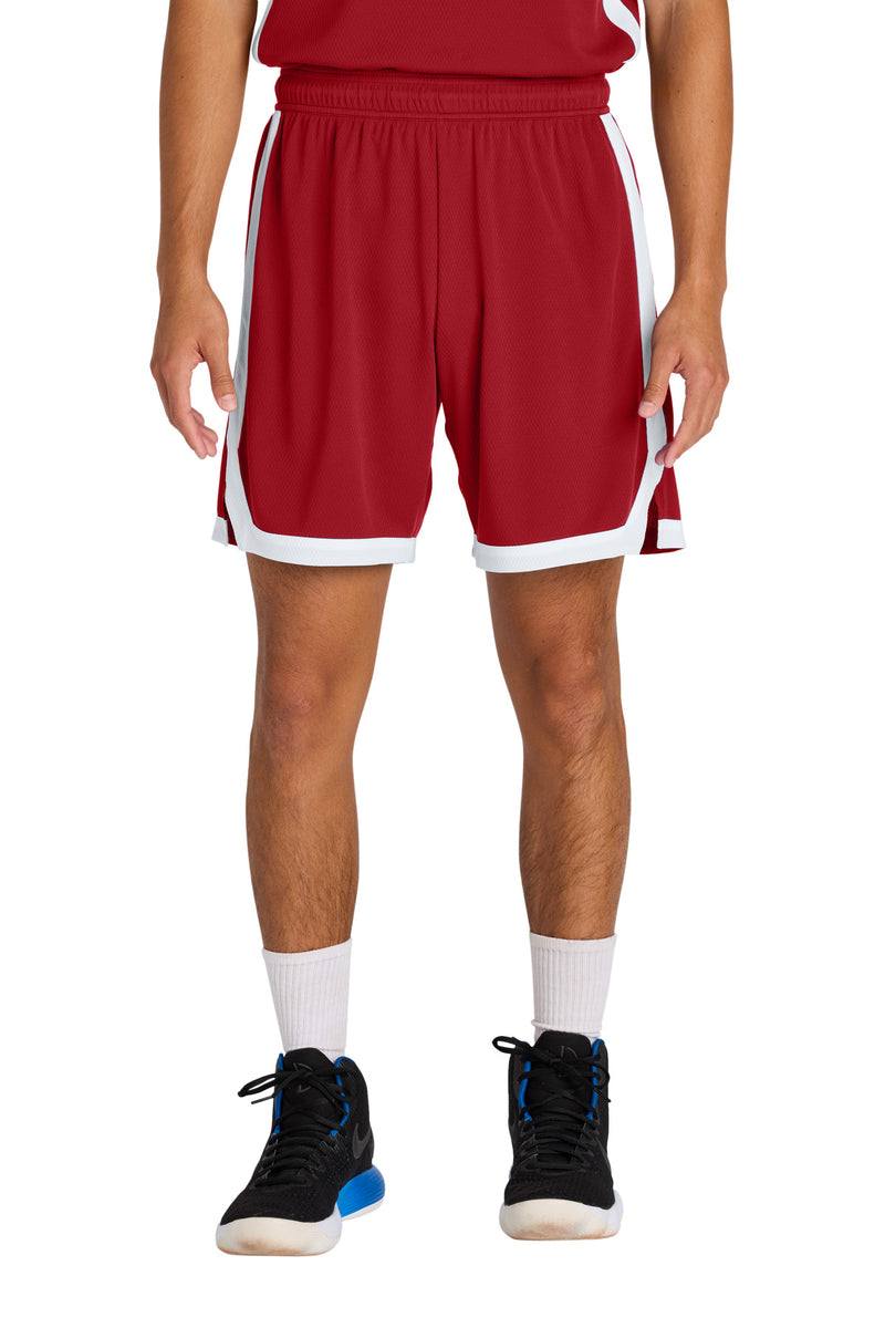 DRIEQUIP Rival Basketball Short with Moisture-Wicking Mesh