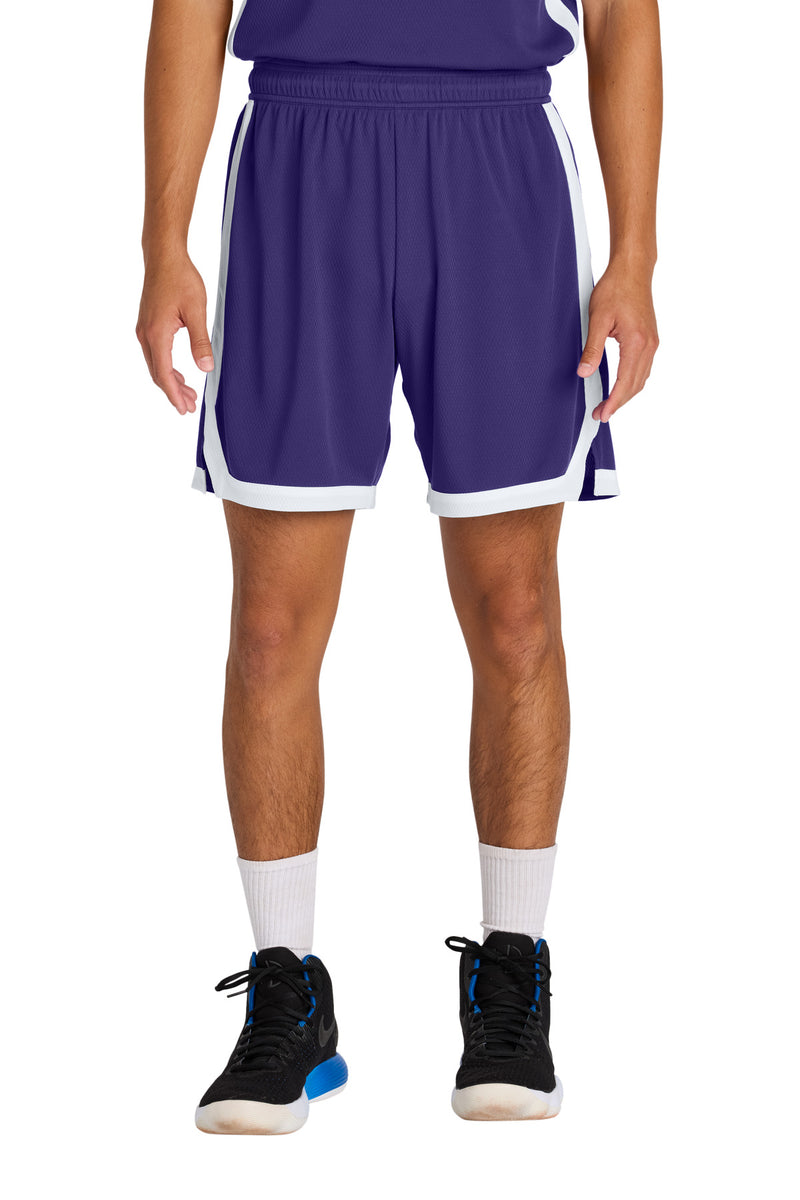 DRIEQUIP Rival Basketball Short with Moisture-Wicking Mesh