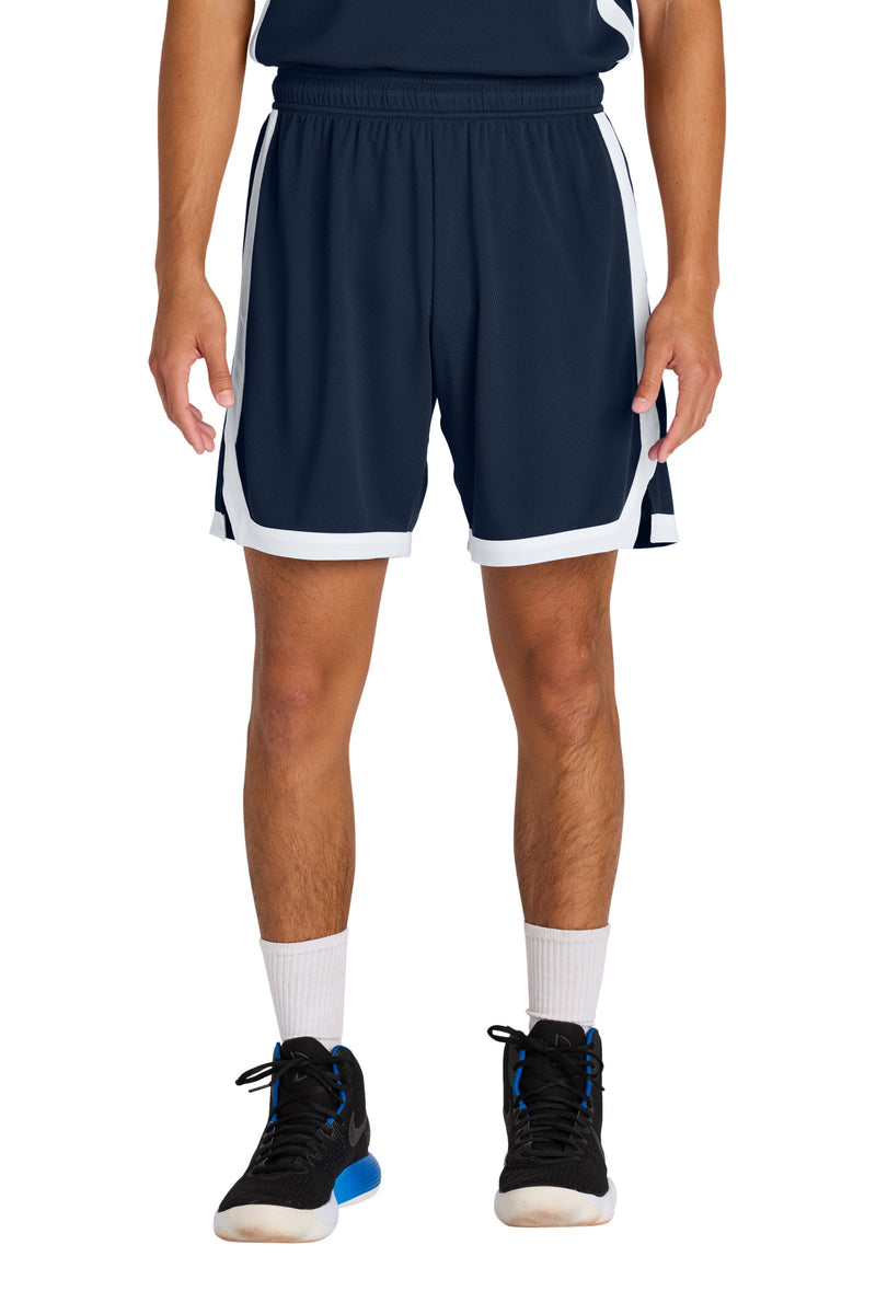 DRIEQUIP Rival Basketball Short with Moisture-Wicking Mesh