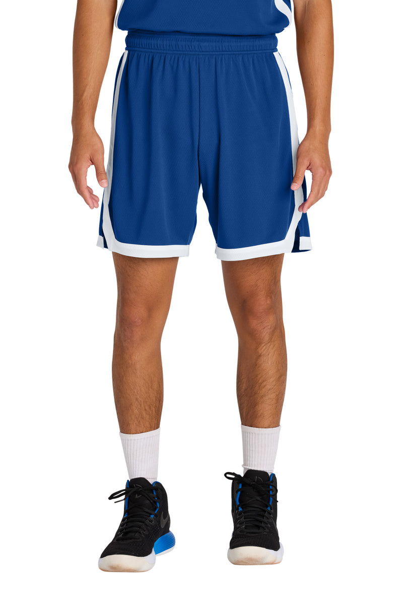 DRIEQUIP Rival Basketball Short with Moisture-Wicking Mesh