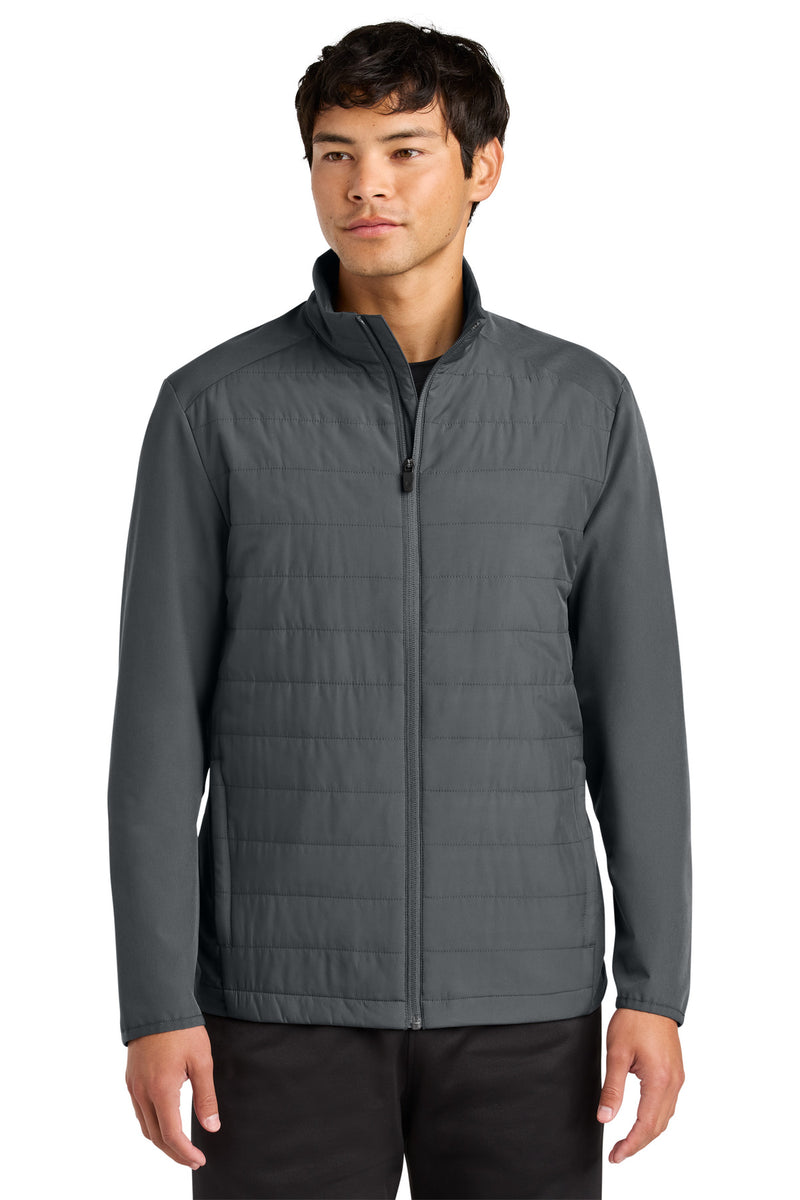 DRIEQUIP Hybrid Jacket with Water-Repellent Coating