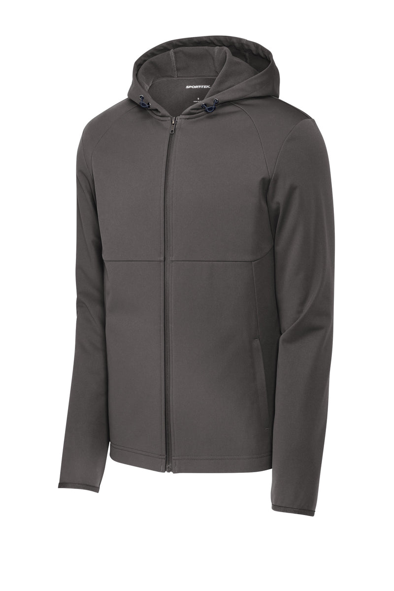 DRIEQUIP Hooded Soft Shell Jacket with Water-Resistant Coating
