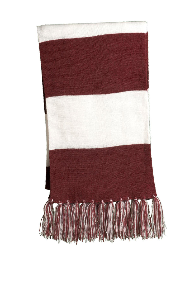 DRIEQUIP Spectator Scarf with Fringe Detail