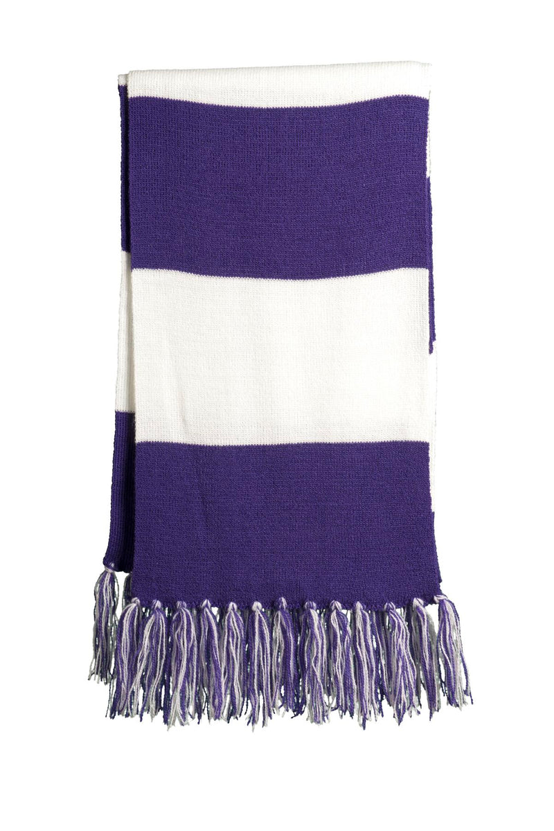 DRIEQUIP Spectator Scarf with Fringe Detail