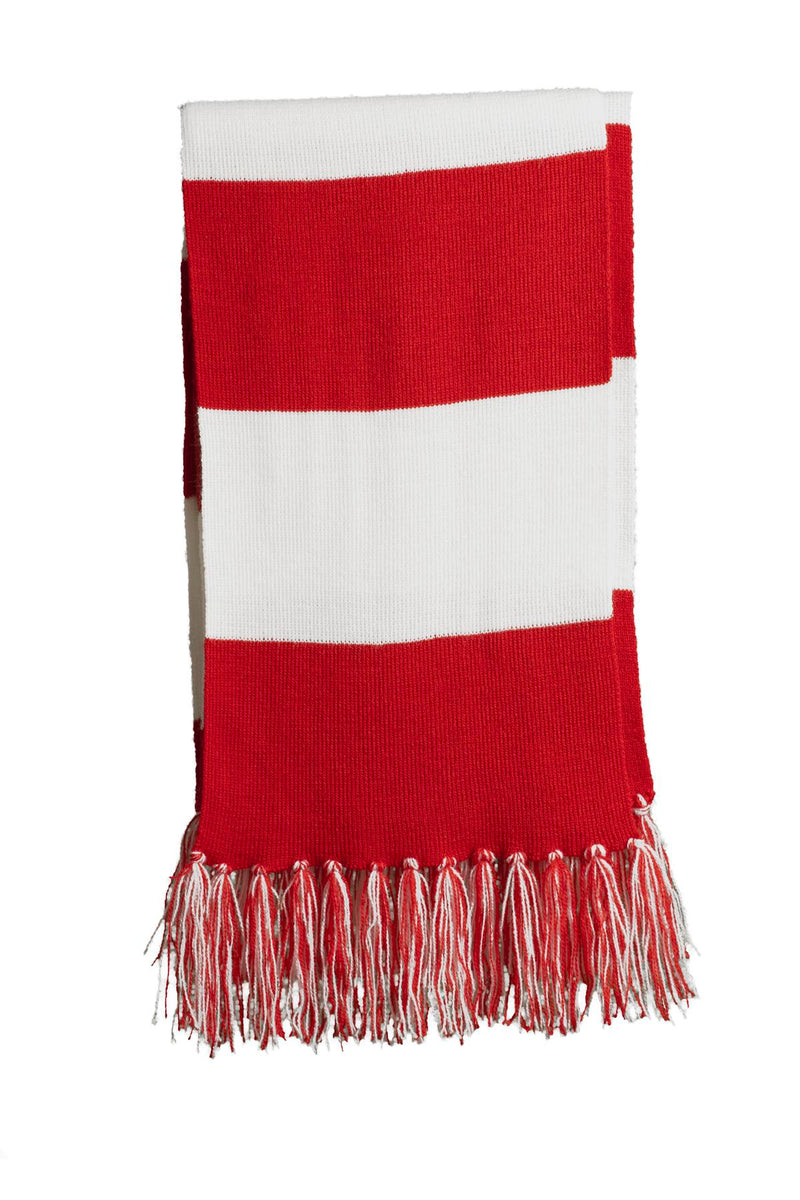 DRIEQUIP Spectator Scarf with Fringe Detail