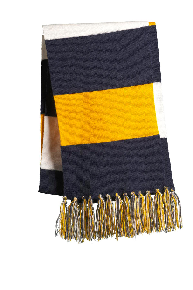 DRIEQUIP Spectator Scarf with Fringe Detail