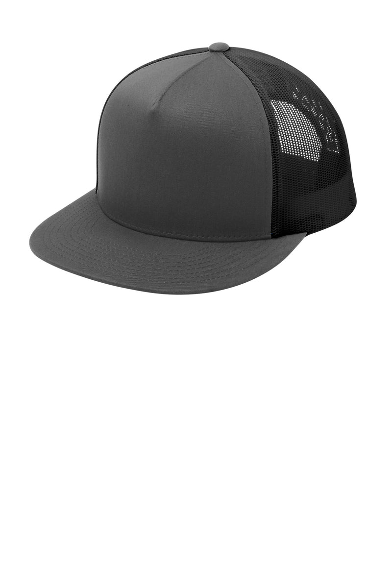 DRIEQUIP YP Classics 5-Panel Trucker Mesh Back Cap with Structured Fit