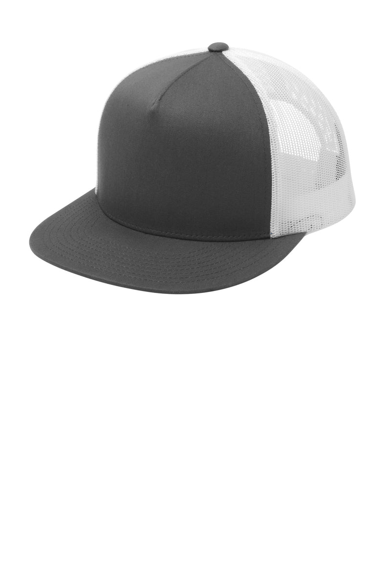 DRIEQUIP YP Classics 5-Panel Trucker Mesh Back Cap with Structured Fit