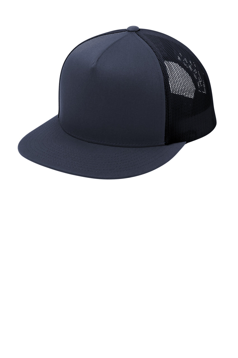 DRIEQUIP YP Classics 5-Panel Trucker Mesh Back Cap with Structured Fit