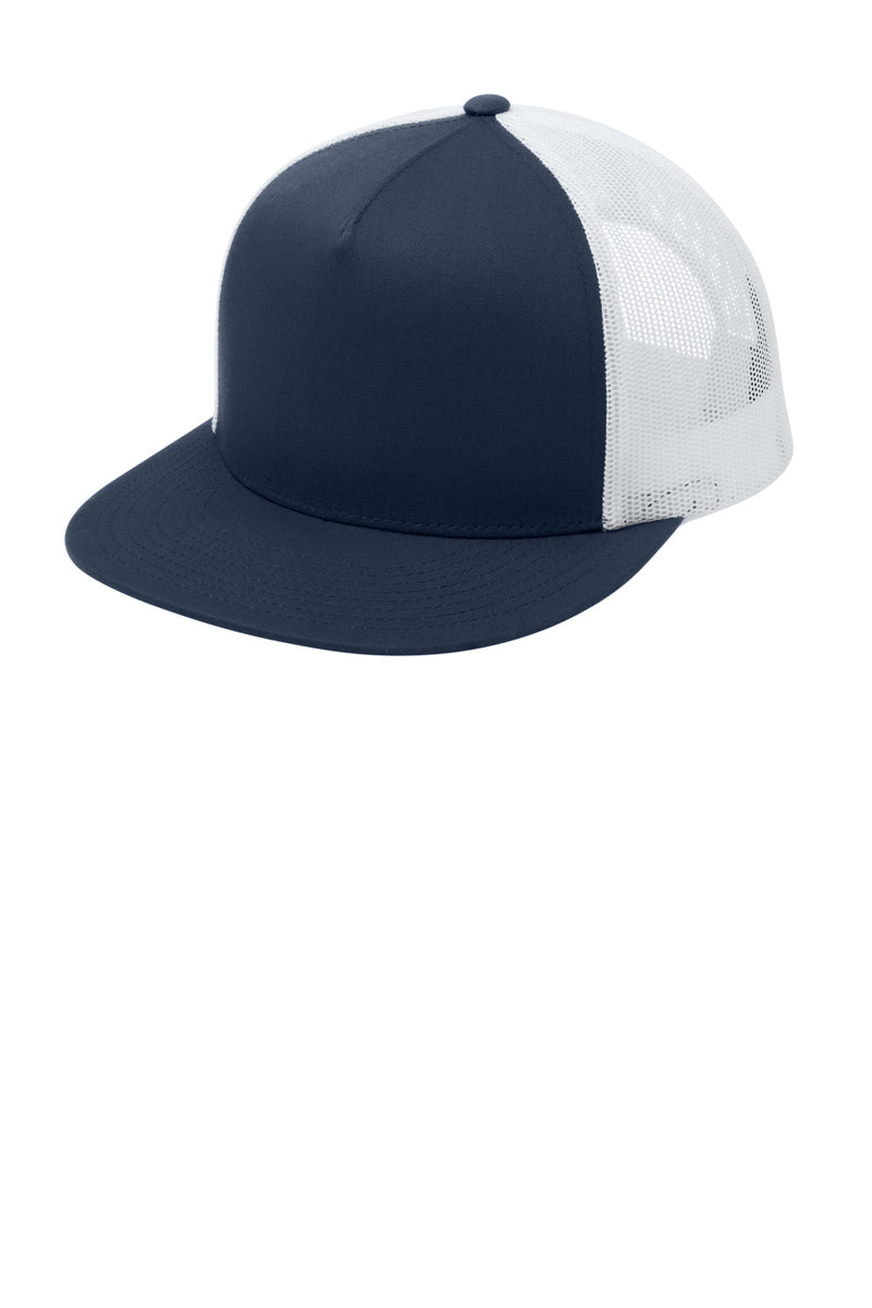 DRIEQUIP YP Classics 5-Panel Trucker Mesh Back Cap with Structured Fit