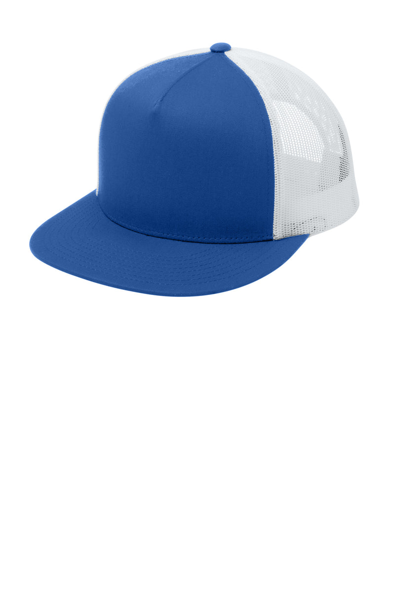 DRIEQUIP YP Classics 5-Panel Trucker Mesh Back Cap with Structured Fit