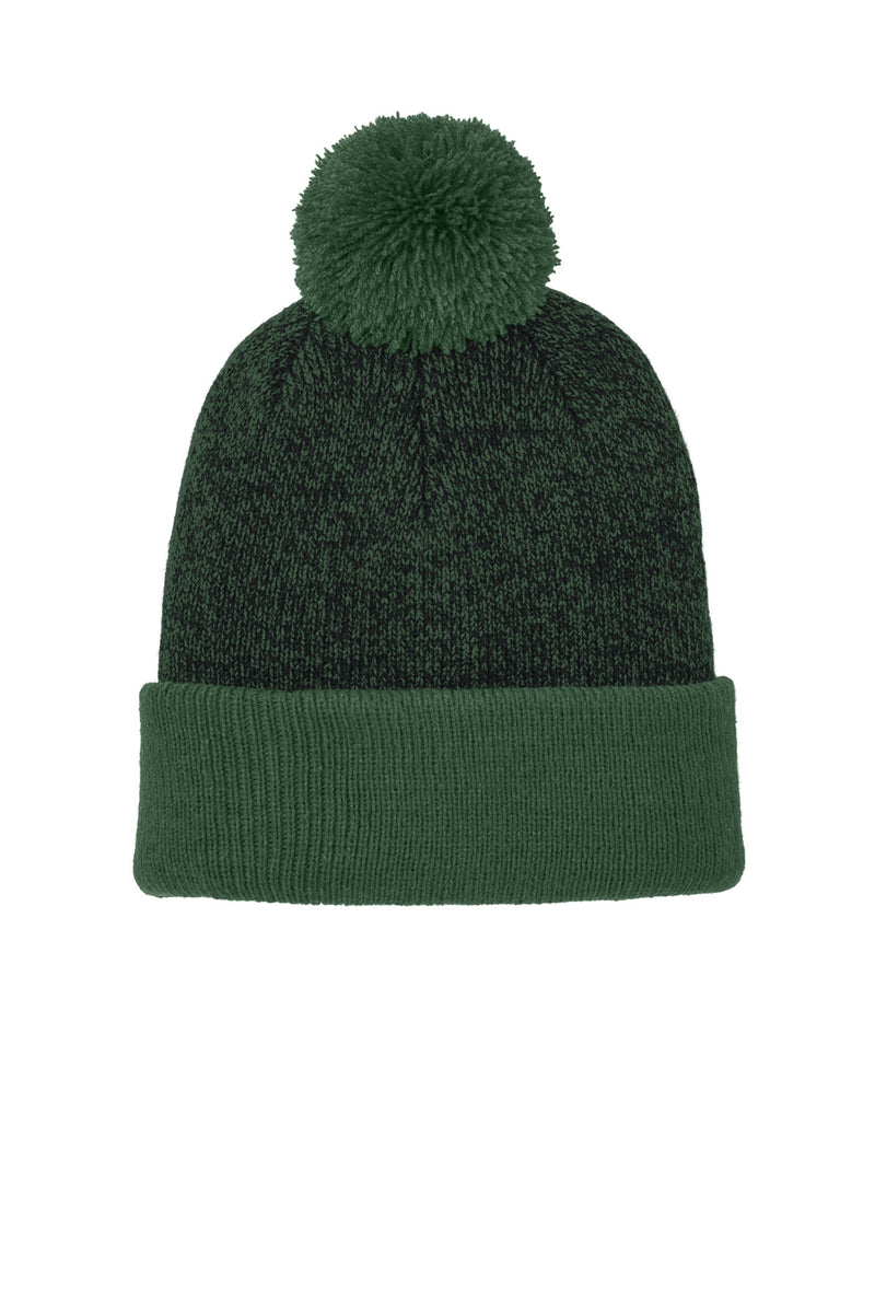 DRIEQUIP Halftime Heather Pom Beanie