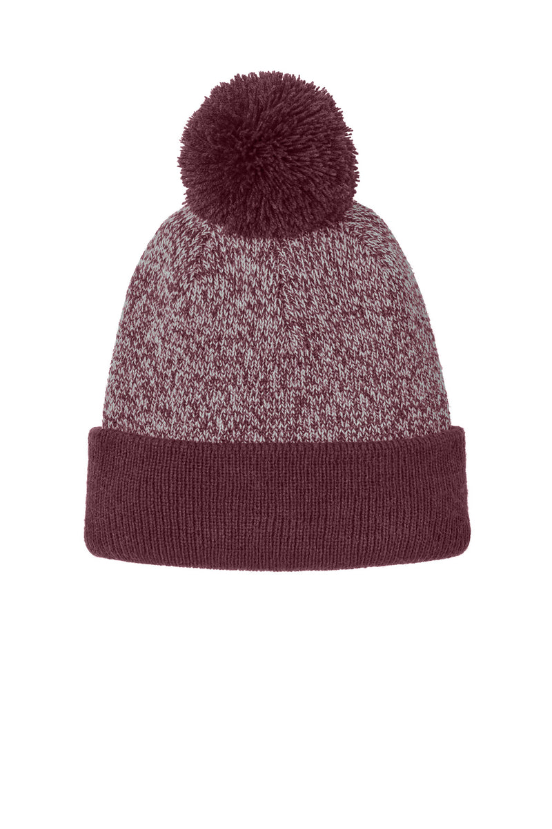 DRIEQUIP Halftime Heather Pom Beanie