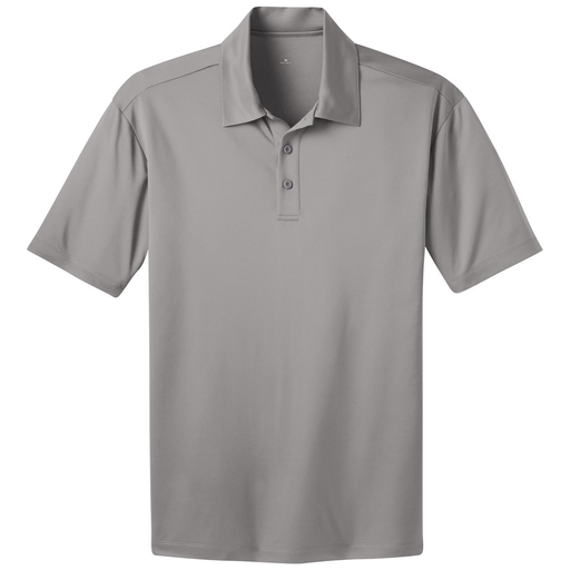 Men's Silk Touch Polo Shirt in Shadow Grey – a modern and versatile choice for a polished look.