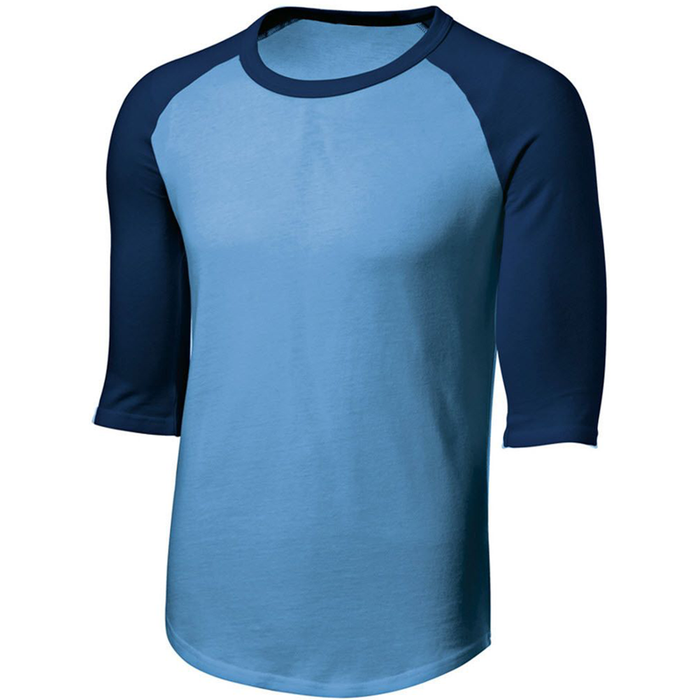 Carolina Blue/Navy Jersey Tee