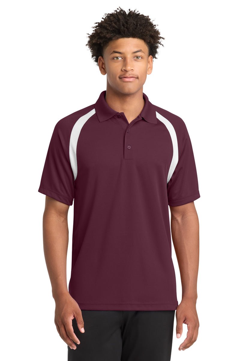 DRIEQUIP Dry Zone ® Colorblock Raglan Polo T