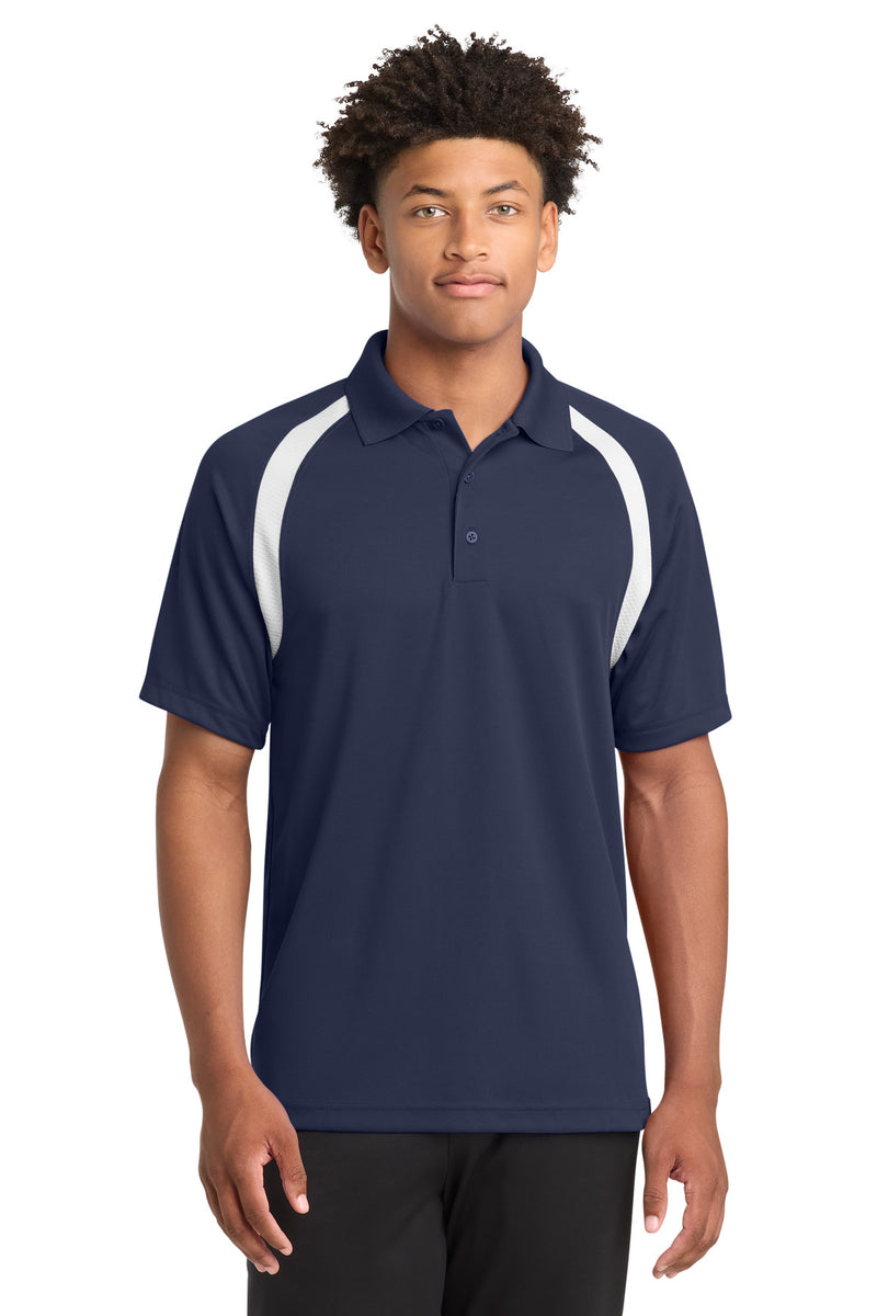 DRIEQUIP Dry Zone ® Colorblock Raglan Polo T