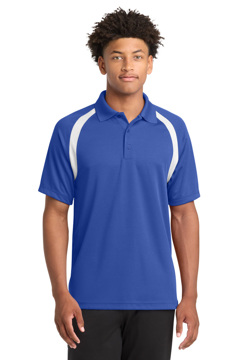 DRIEQUIP Dry Zone ® Colorblock Raglan Polo T