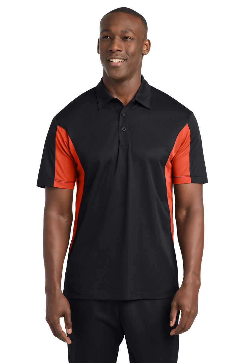 DRIEQUIP Tall Side Blocked Micropique Sport-Wick ® Polo. T