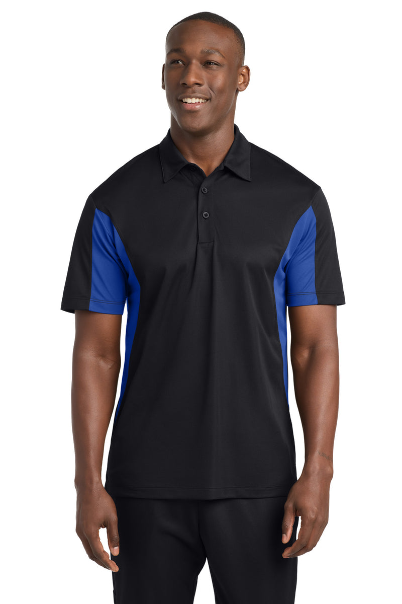 DRIEQUIP Tall Side Blocked Micropique Sport-Wick ® Polo T