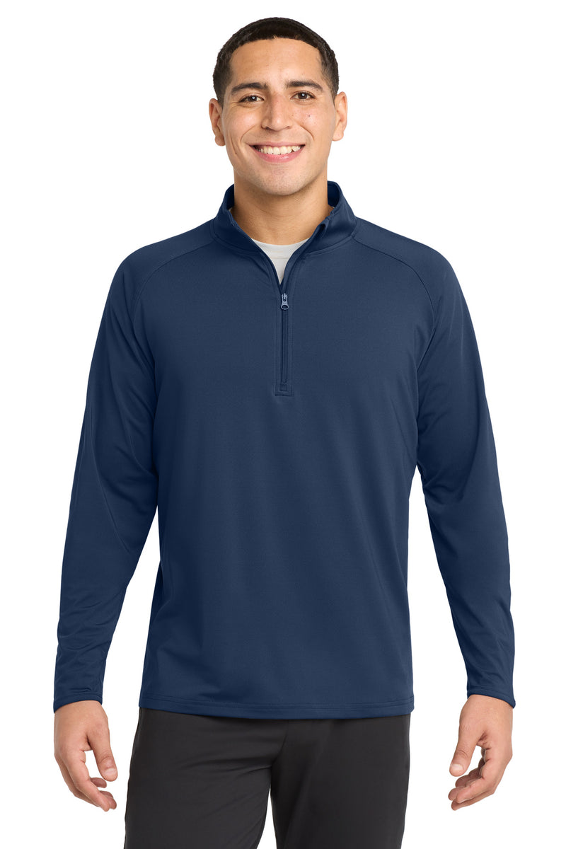 DRIEQUIP Tall Sport-Wick ® Stretch 1/4-Zip Pullover T