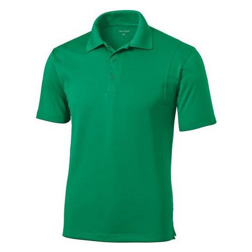 Kelly Green Tall Moisture Wicking Men's Golf Polo