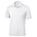 White Tall Moisture Wicking Men's Golf Polo