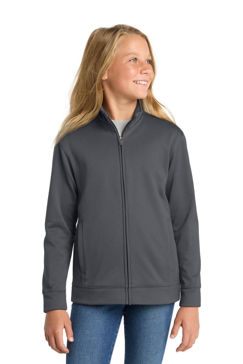 DRIEQUIP Youth Sport-Wick ® Fleece Full-Zip Jacket. Y