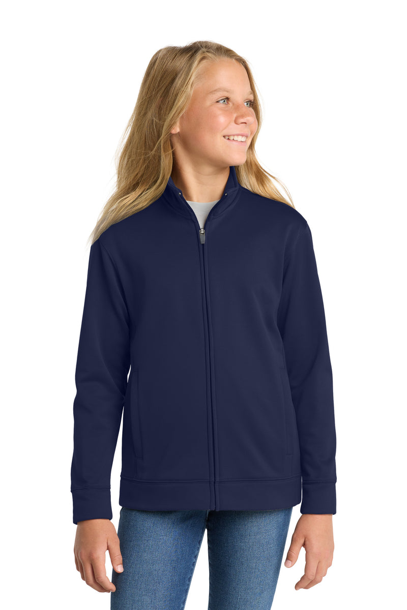 DRIEQUIP Youth Sport-Wick ® Fleece Full-Zip Jacket. Y