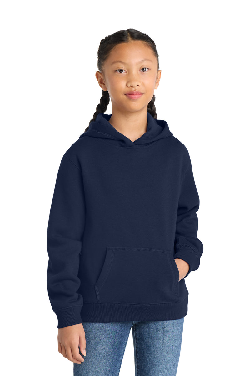 DRIEQUIP Youth Pullover Hooded Sweatshirt with Cotton Blend Fleece