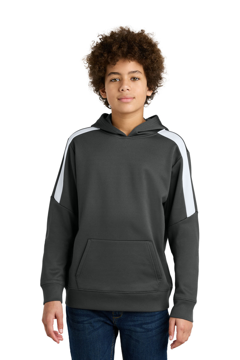 DRIEQUIP Youth Moisture-Wicking Fleece United Pullover Hoodie