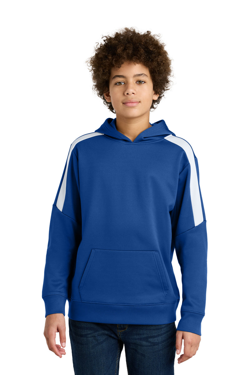 DRIEQUIP Youth Moisture-Wicking Fleece United Pullover Hoodie