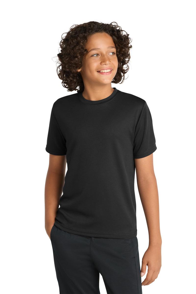 DRIEQUIP Youth Performance RacerMesh Tee with Moisture-Wicking Technology