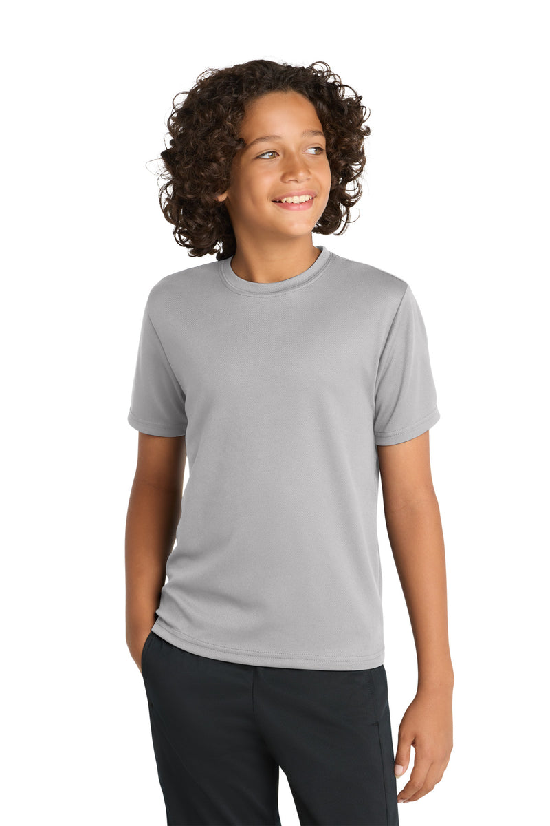 DRIEQUIP Youth Performance RacerMesh Tee with Moisture-Wicking Technology