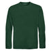 Forest Green Youth Long Sleeve Moisture Wicking Athletic Shirt