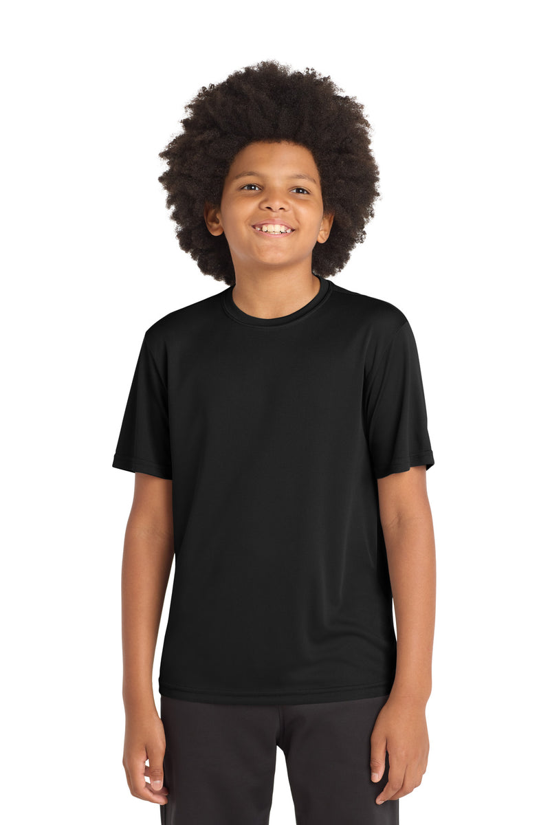DRIEQUIP Youth Moisture Wicking Athletic Tee with Fade-Resistant Technology