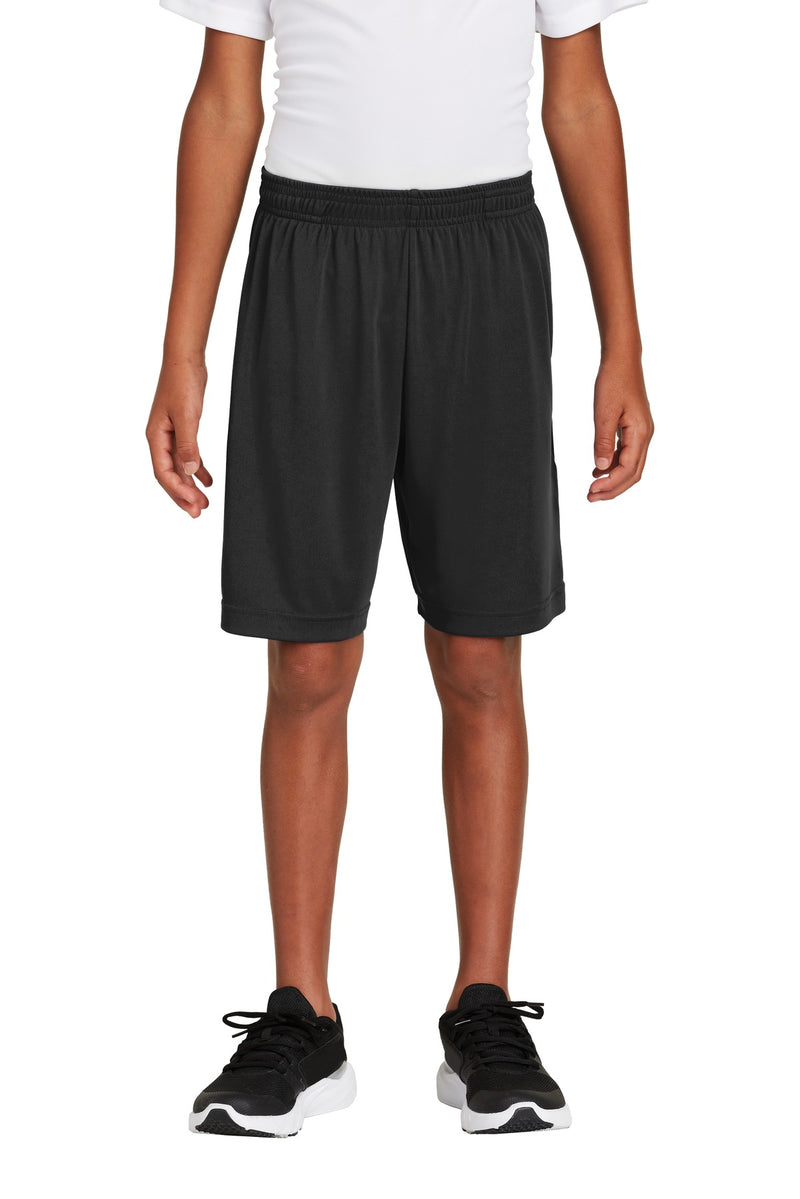 DRIEQUIP Youth Moisture Wicking Athletic Shorts with Pockets