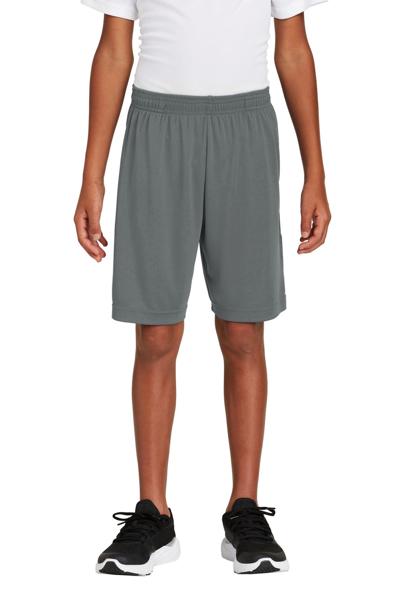 DRIEQUIP Youth Moisture Wicking Athletic Shorts with Pockets