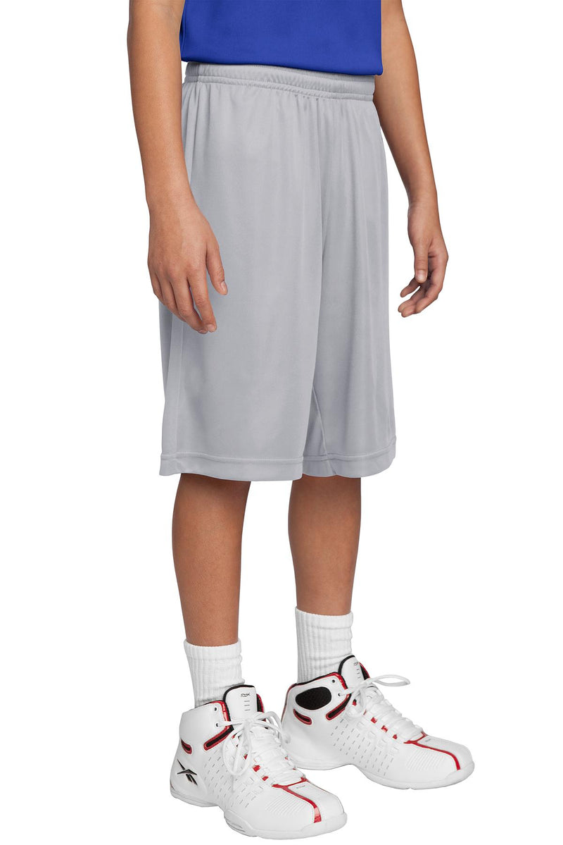DRIEQUIP Youth Moisture Wicking Athletic Shorts with 9-Inch Inseam