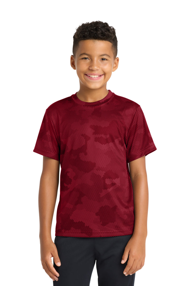 DRIEQUIP Youth CamoHex Tee with Digital Camo Print