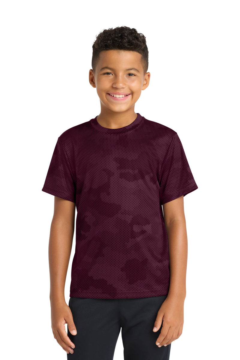 DRIEQUIP Youth CamoHex Tee with Digital Camo Print