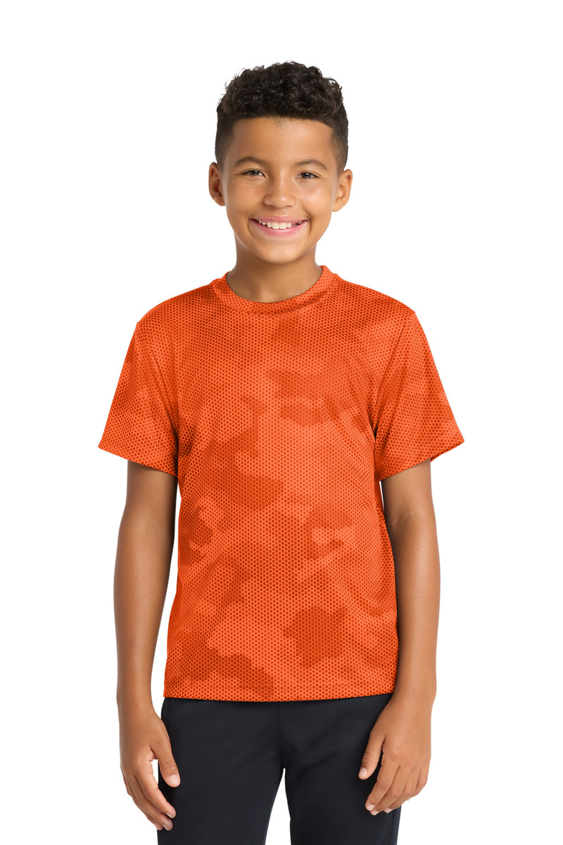 DRIEQUIP Youth CamoHex Tee with Digital Camo Print