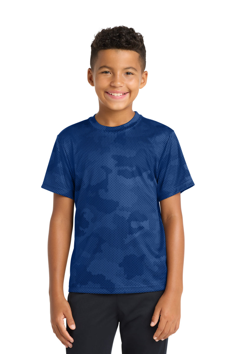 DRIEQUIP Youth CamoHex Tee with Digital Camo Print