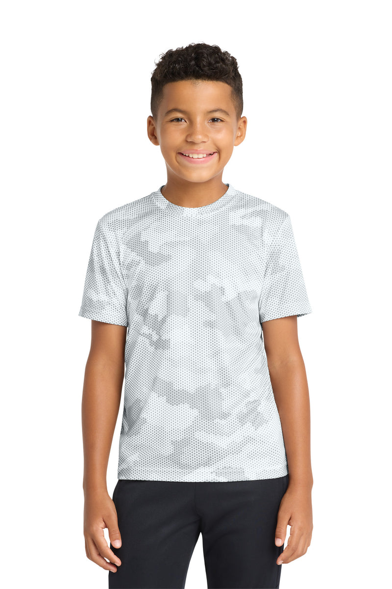 DRIEQUIP Youth CamoHex Tee with Digital Camo Print