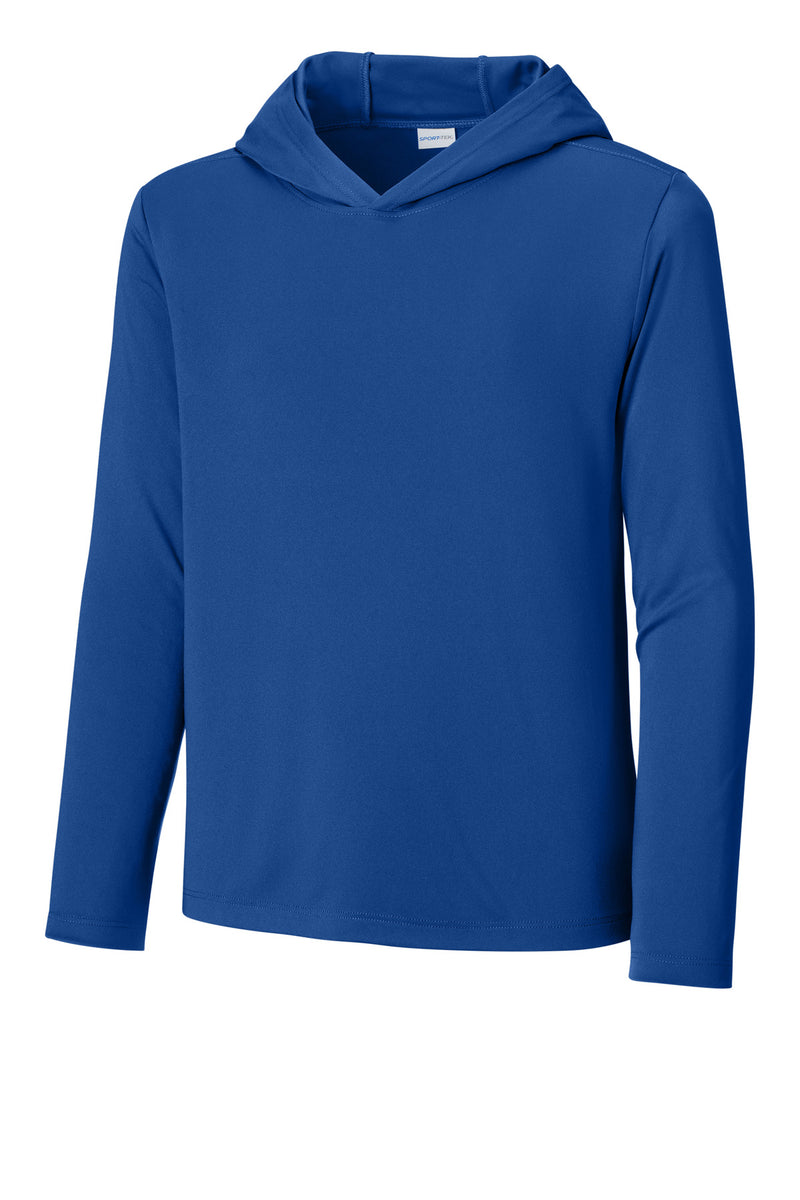 DRIEQUIP Youth Posi-UV Pro Long Sleeve Hoodie with UPF 50 Sun Protection