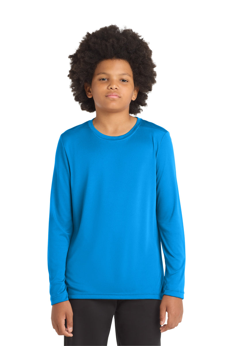 DRIEQUIP Youth Long Sleeve Tee with UPF 50 Sun Protection
