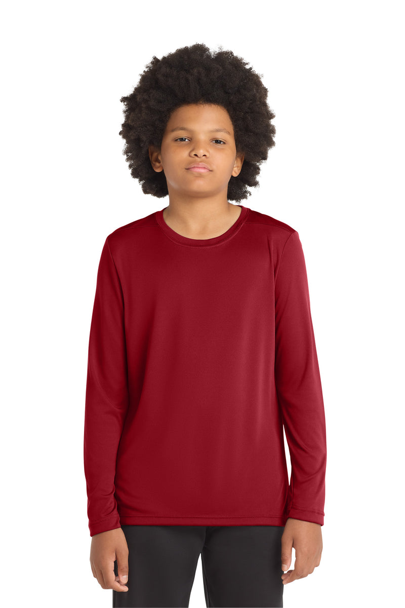 DRIEQUIP Youth Long Sleeve Tee with UPF 50 Sun Protection