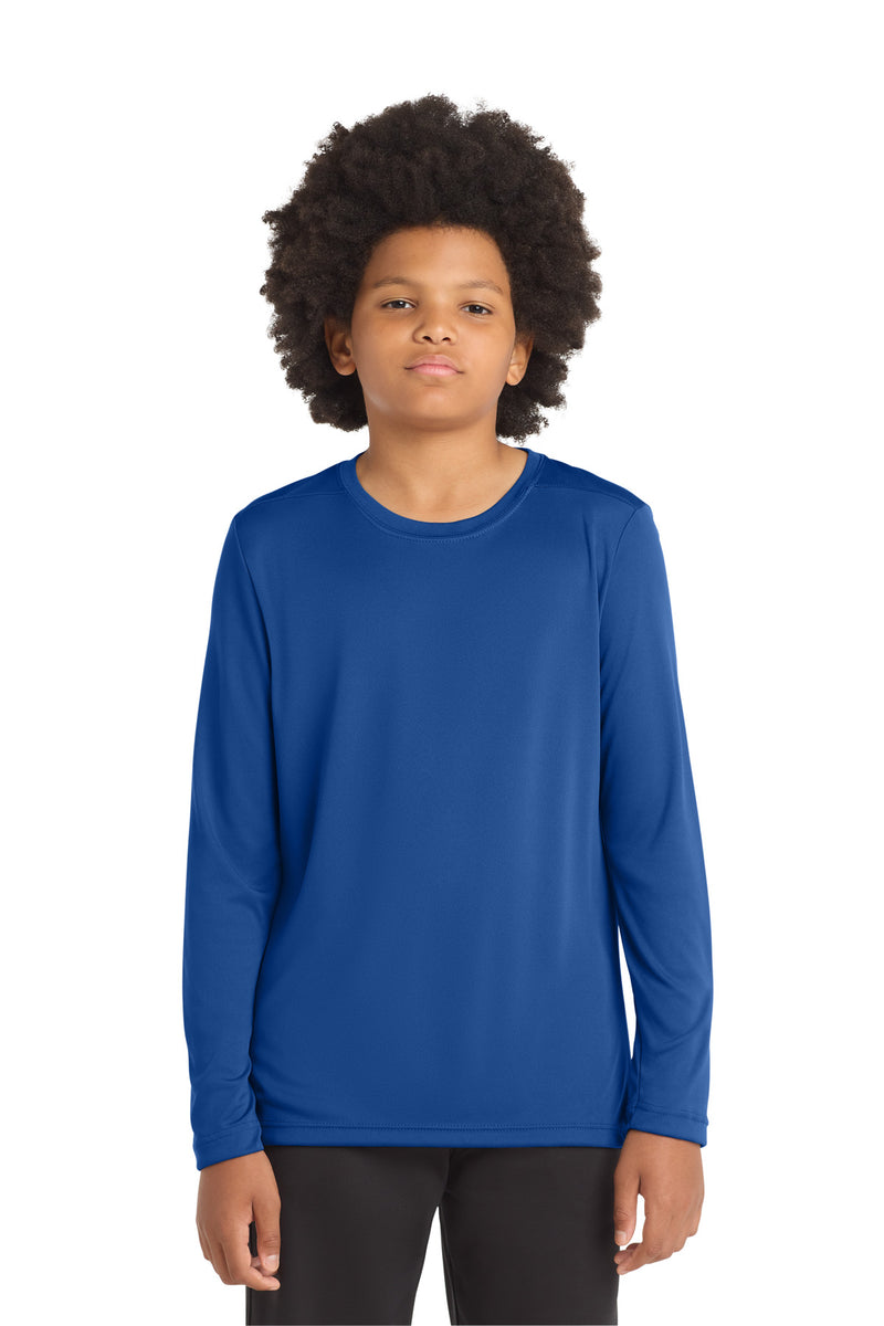 DRIEQUIP Youth Long Sleeve Tee with UPF 50 Sun Protection