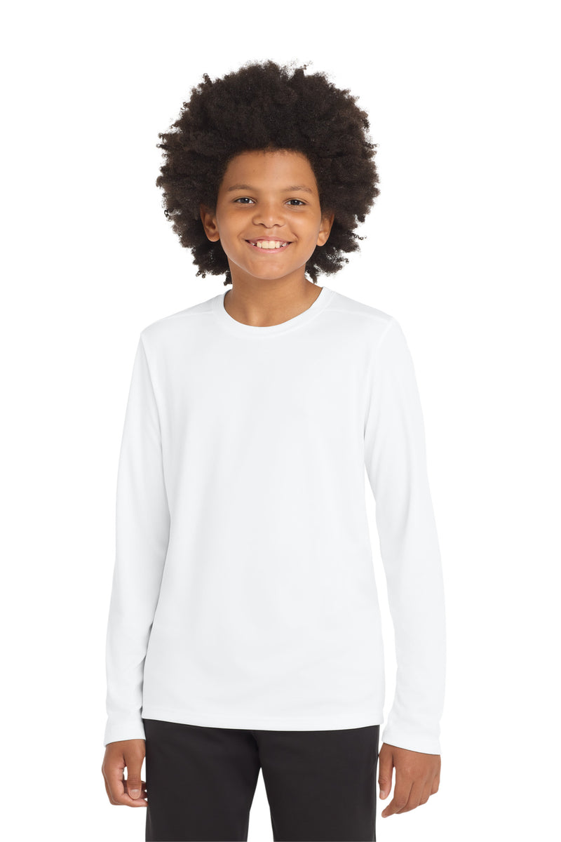 DRIEQUIP Youth Long Sleeve Tee with UPF 50 Sun Protection