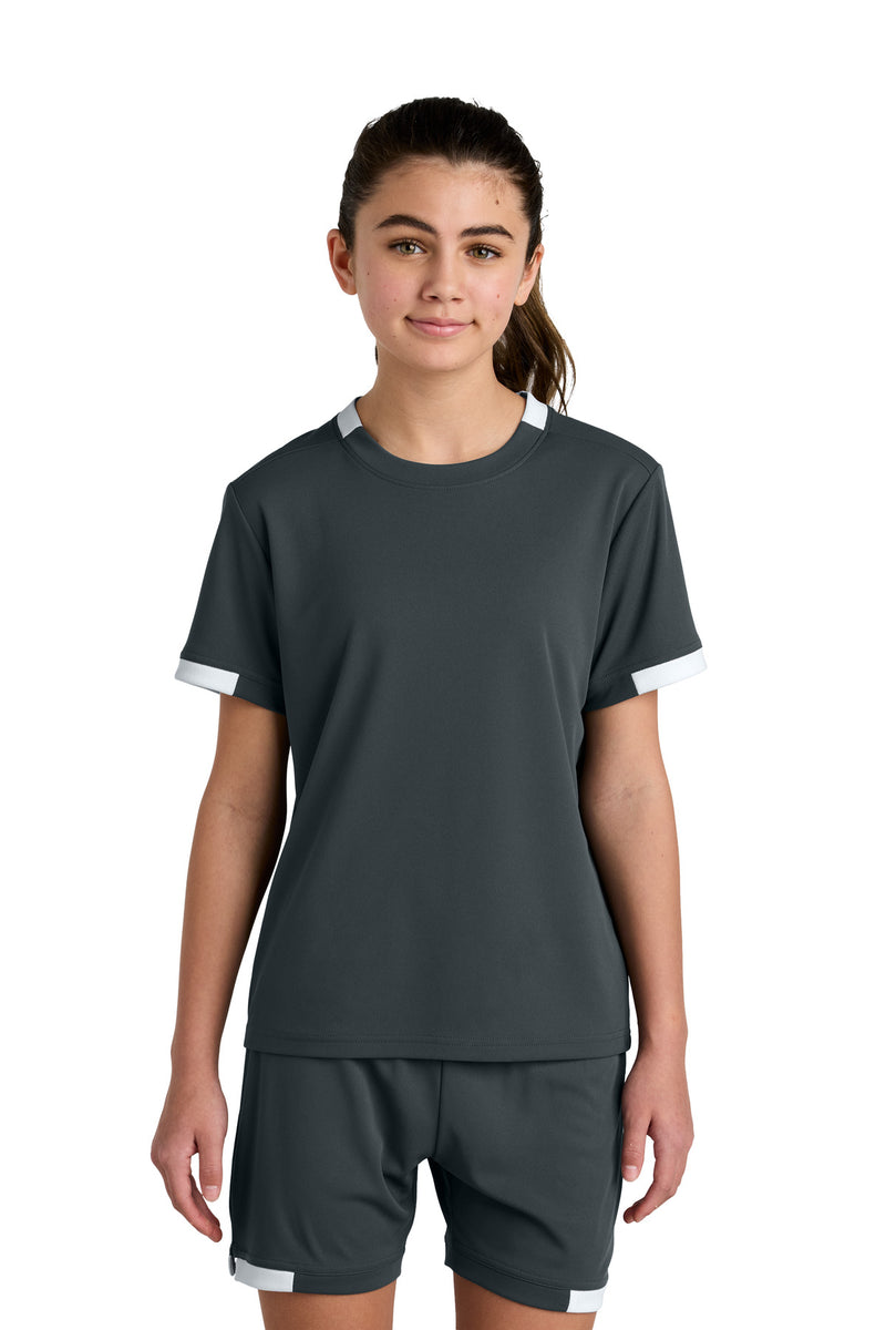 DRIEQUIP Youth Club Short Sleeve Crew with 100% Recycled Fabric